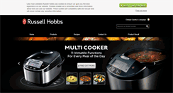 Desktop Screenshot of ie.russellhobbs.com