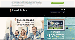 Desktop Screenshot of fr.russellhobbs.com