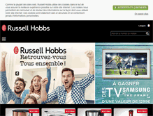 Tablet Screenshot of fr.russellhobbs.com