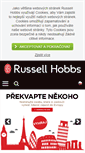 Mobile Screenshot of cz.russellhobbs.com