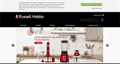 Desktop Screenshot of hu.russellhobbs.com