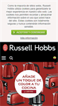 Mobile Screenshot of es.russellhobbs.com